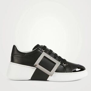 Roger Vivier Viv Skate leather sneakers
